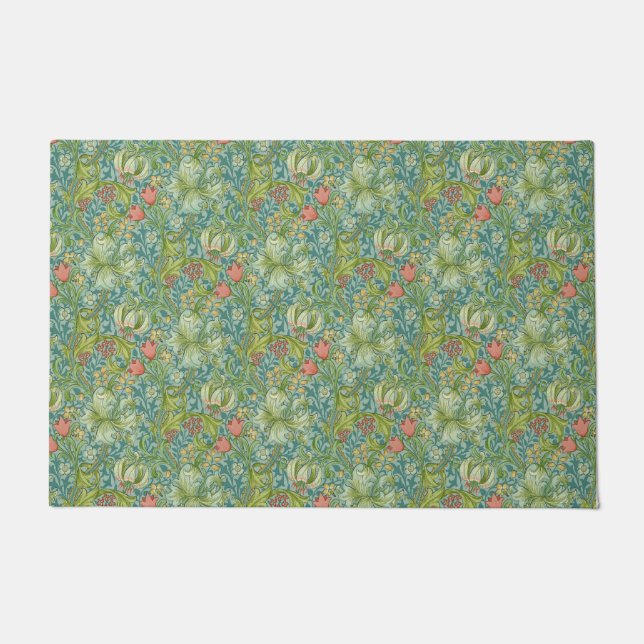 Felpudo William Morris "Lirio Dorado" 1 (Anverso)