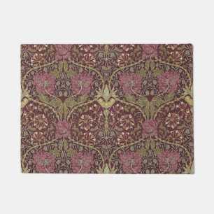 Felpudo William Morris, madreselva, floral. modelo, arte