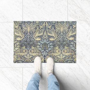 Felpudo William Morris Peacock y Dragon