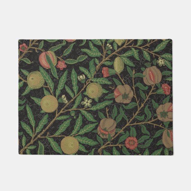 Felpudo William Morris Pomegranate Classic Fruit (Anverso)
