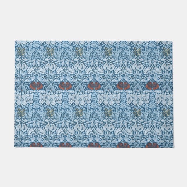 Felpudo William Morris "Tulipán y Rosa" (Anverso)