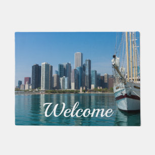 Felpudo Windy Sailing Welcome Doormat