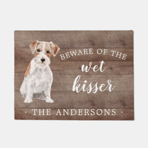 Felpudo Wire Haired Jack Russell Puerta Personalizada