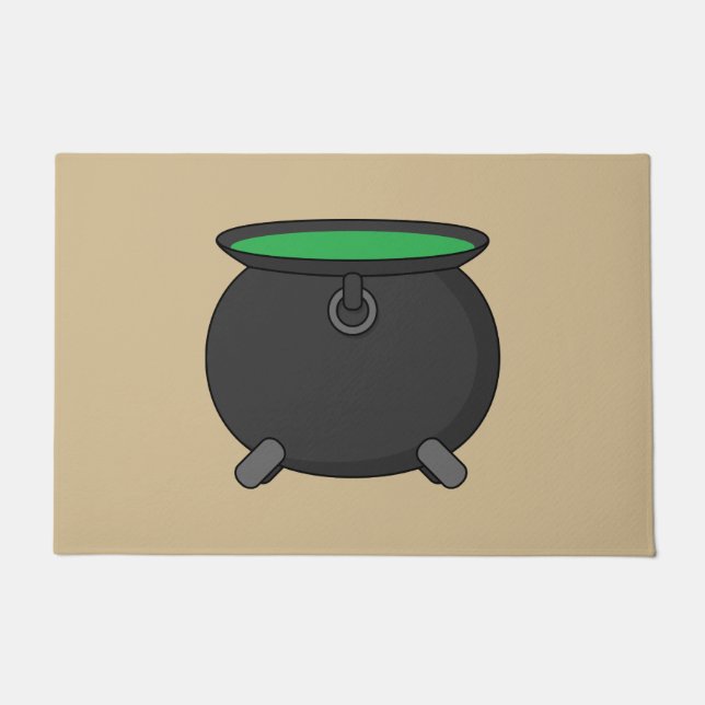 Felpudo Witch Cauldron (Anverso)
