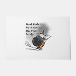 Felpudo Witch Door Mat