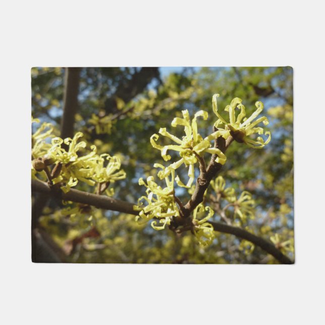 Felpudo Witch Hazel Flowers (Anverso)