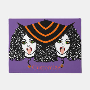 Felpudo Witch Thunder_Cove con cabello rizado