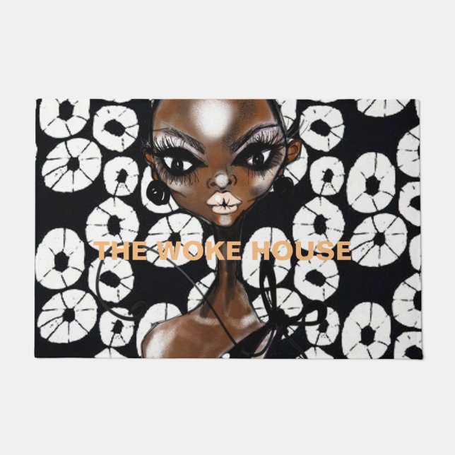FELPUDO WOKE HOUSE DOORMAT (Anverso)