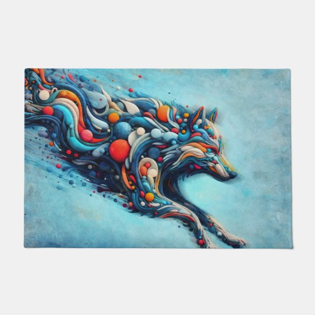 Felpudo Wolf (Anverso)