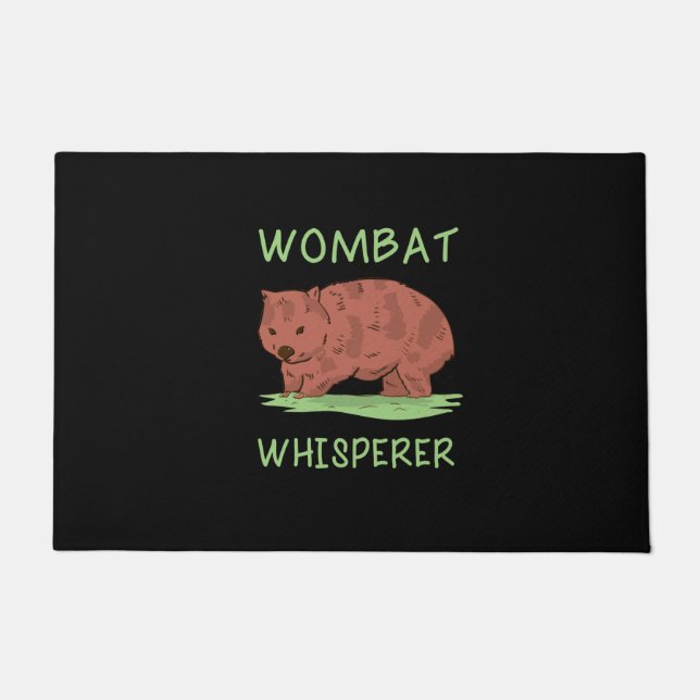 Felpudo Wombat Whisperer (Anverso)