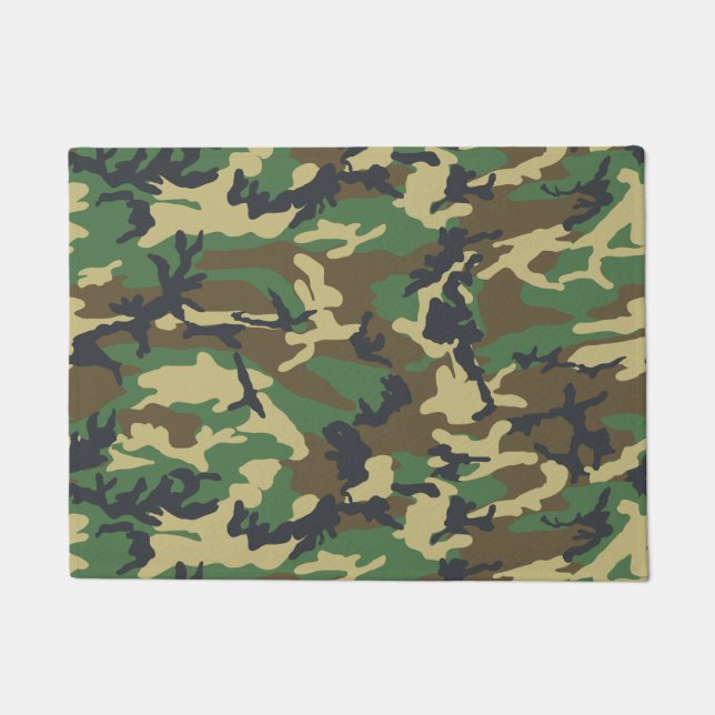 Felpudo Woodland Camo (Anverso)