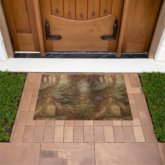 Felpudo Woodland Fairy Door (Exterior)
