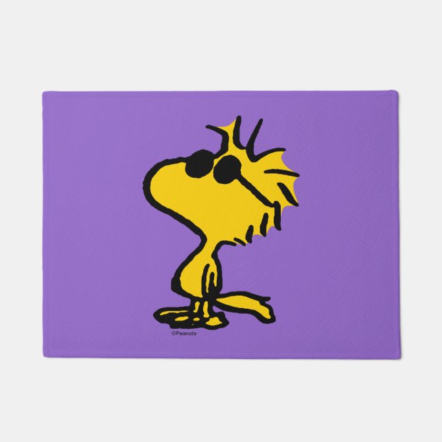 Felpudo Woodstock en gafas de sol (Anverso)