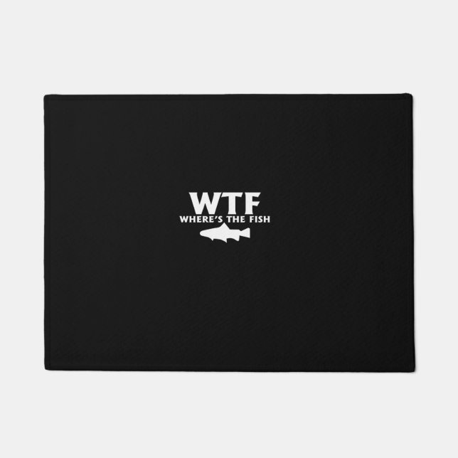 Felpudo wtf where's the fish (Anverso)