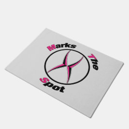 Felpudo X marca el punto