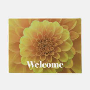 Felpudo Yellow Dahlia