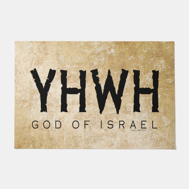 Felpudo YHWH (Jehová) (Anverso)