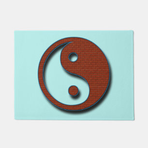 Felpudo Yin Yang por Shirley Taylor