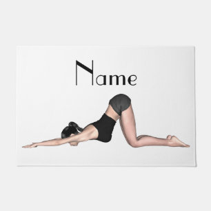 Felpudo Yoga Poses Thunder_Cove