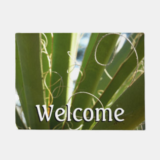 Felpudo Yucca deja fotografía verde de la naturaleza