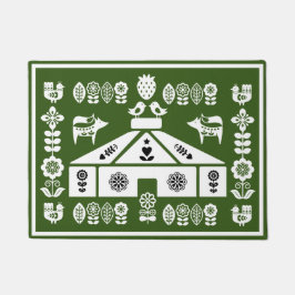 Felpudo Yurta viviendo en la naturaleza