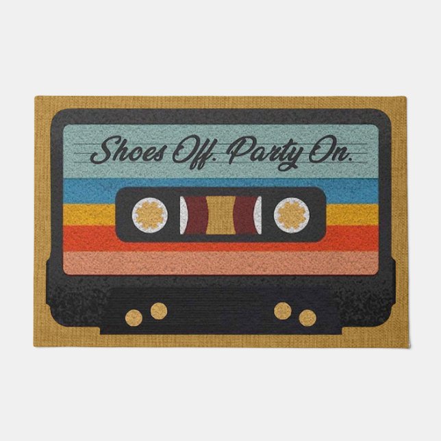 Felpudo Zapatos De Fiesta En La Alfombra, Doormat De Amant (Anverso)