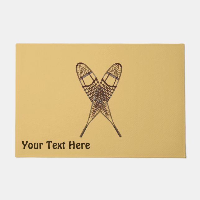 Felpudo Zapatos de nieve (Anverso)