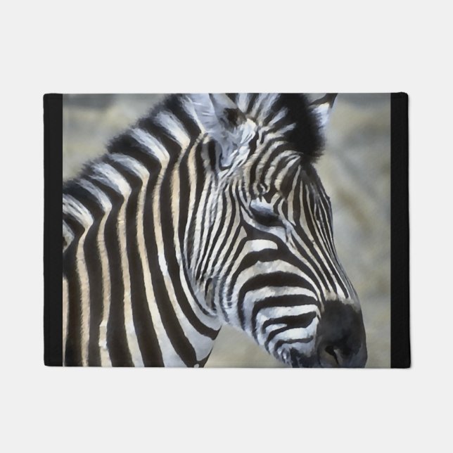 Felpudo Zebra Lovers (Anverso)
