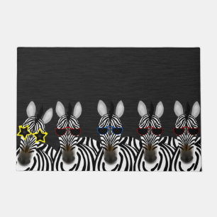 Felpudo Zebras Doormat