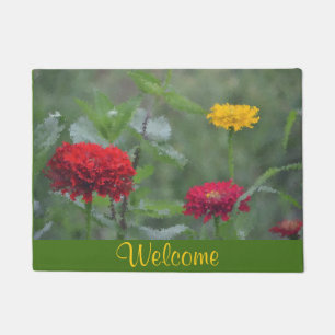 Felpudo Zinnia Welcome Doormat