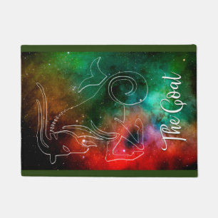 Felpudo Zodiac: Capricornio "La cabra"