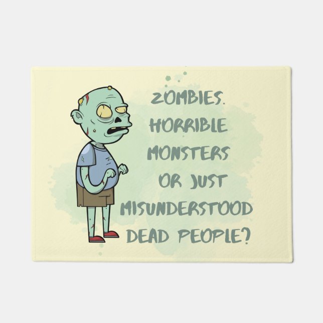 Felpudo Zombis malinterpretados (Anverso)