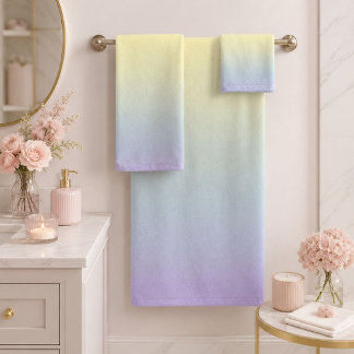 femenino chic Ombre rosa púrpura arcoíris pastel