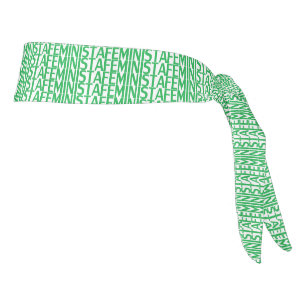 Feminista feminista de patrón blanco verde español