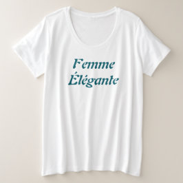 Femme Élégante T-Shirt