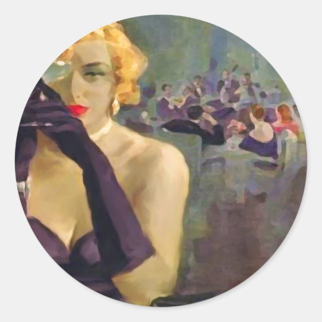 Femme Fatal ~ Pegatinas (Anverso)