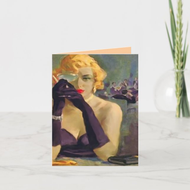 Femme Fatale ~ Tarjeta / Invitaciones (Anverso)