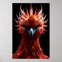 🔥 Fénix Ascendente - Arte Fantástico de Ave de Fu