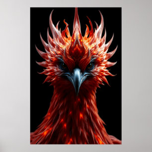 🔥 Fénix Ascendente - Arte Fantástico de Ave de Fu