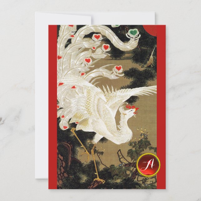 FÉNIX VOLADORA DEL AMOR, Plumas, Invitación de Bod (Anverso)