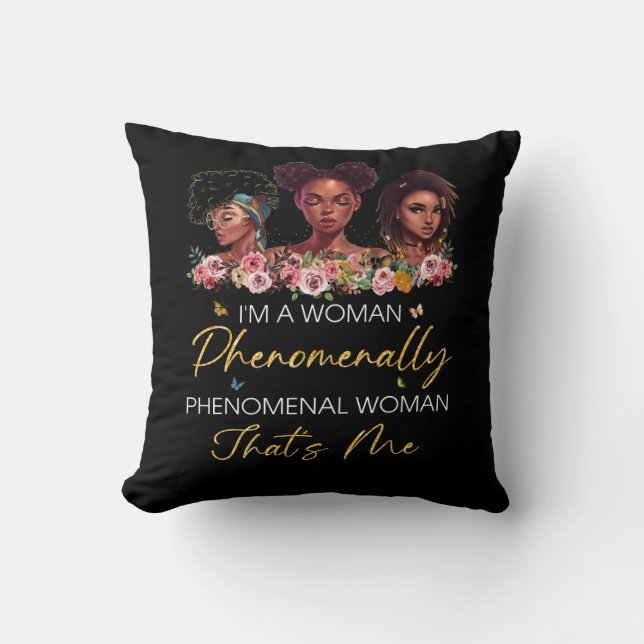 Fenomenal Cojín decorativo femenino (Anverso)