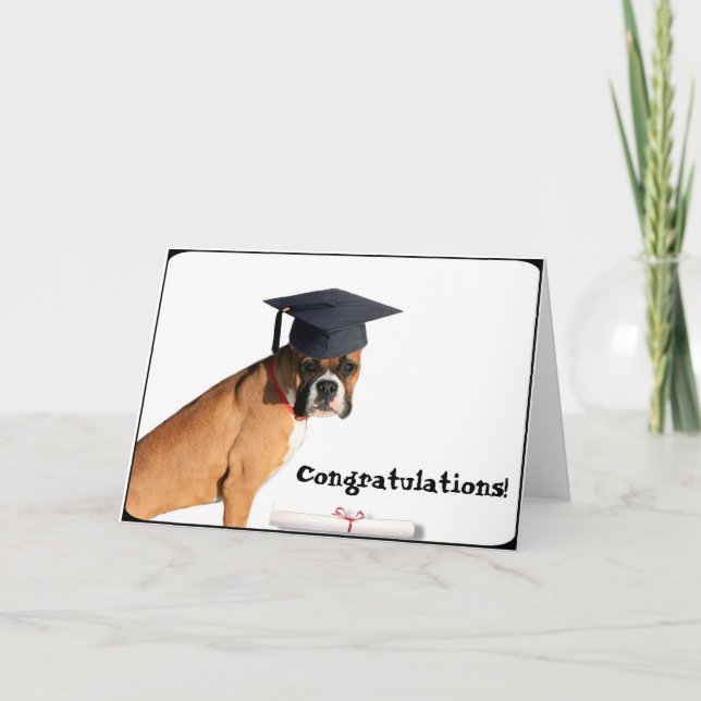 Fenómenos de la tarjeta de felicitación del gradua (Anverso)