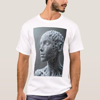 Fenotipo humano fractal Camiseta de hombre futuris