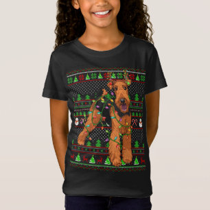 Feo Navidad Sweater Style Funny Airedale Terrier D