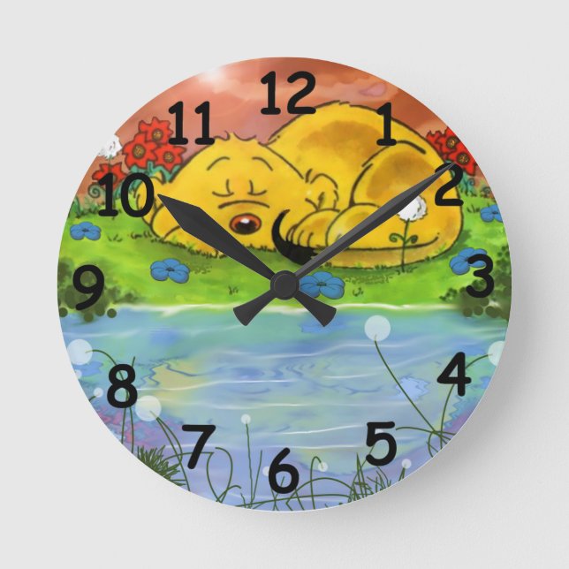 Ferald Dormiendo A Orillas Del Reloj Vuelto De Los (Anverso)