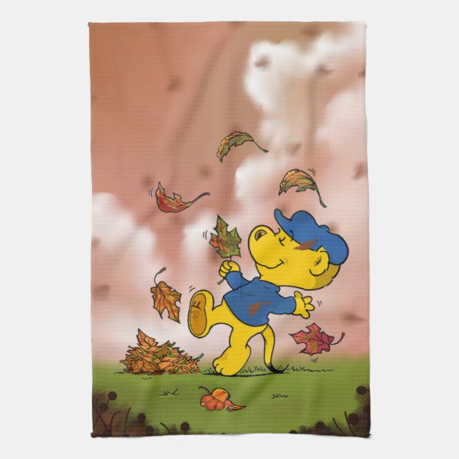 Ferald Entre El Otoño Deja La Toalla De Cocina (Vertical)
