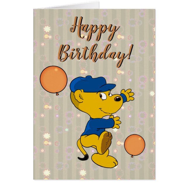 Ferald | Tarjeta de cumpleaños optimista (Frente)