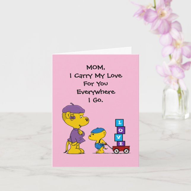 Ferald | Tarjeta de felicitación del Día de la Mad (Orquídea)