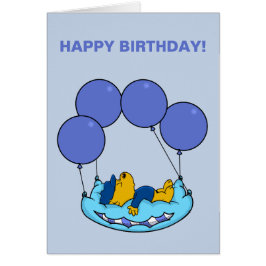 Ferald | Tarjeta de globo de cumpleaños