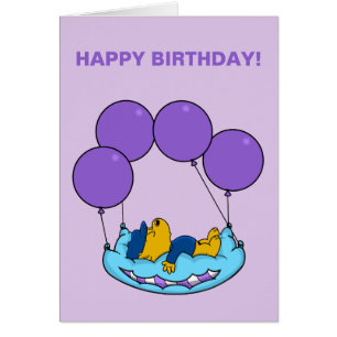 Ferald   Tarjeta de globo de cumpleaños
